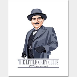 POIROT The little grey cells Posters and Art